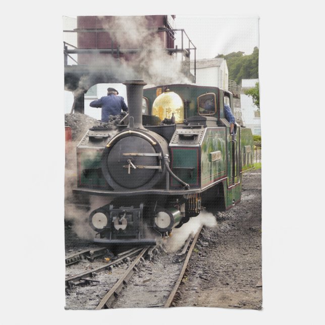 STEAM TRAINS TOWEL (Vertical)