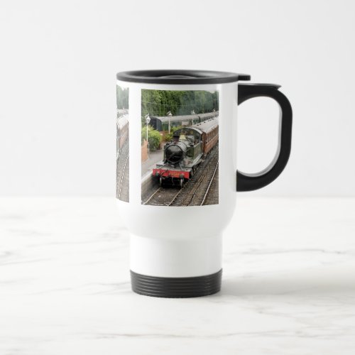 STEAM TRAINS TRAVEL MUG