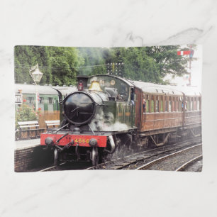 STEAM TRAINS TRINKET TRAY