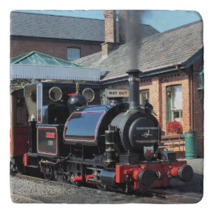 STEAM TRAINS TRIVET