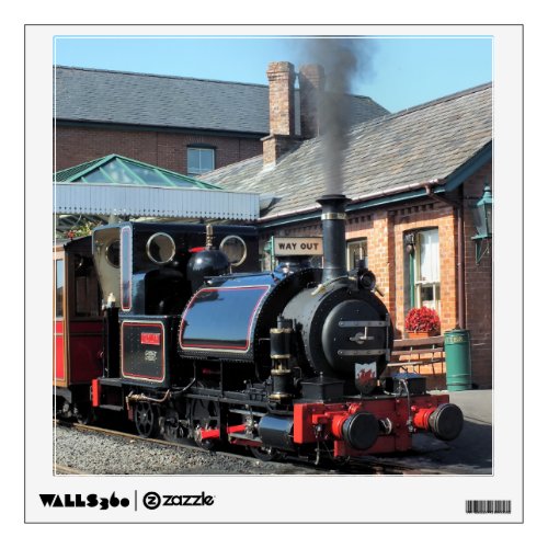 STEAM TRAINS WALL DECAL