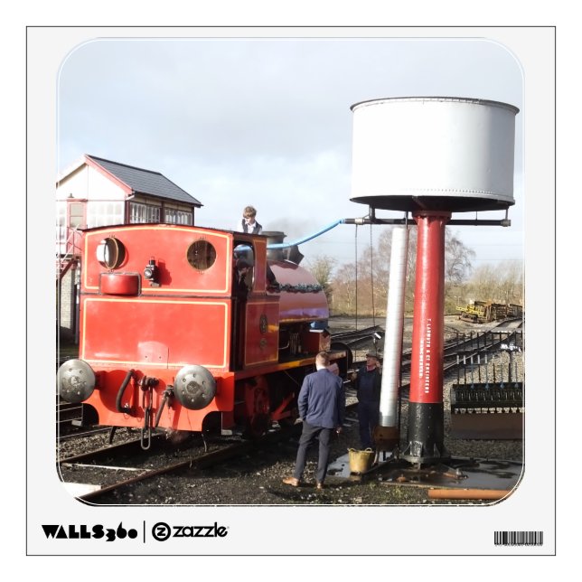 STEAM TRAINS  WALL DECAL (Front)