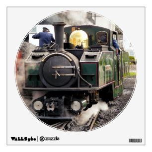 STEAM TRAINS WALL DECAL