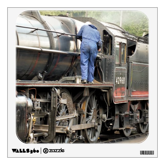STEAM TRAINS WALL DECAL (Front)