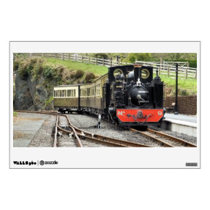 STEAM TRAINS WALL DECAL