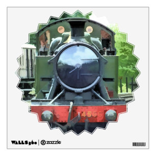 STEAM TRAINS WALL STICKER