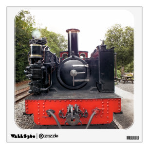 STEAM TRAINS WALL STICKER