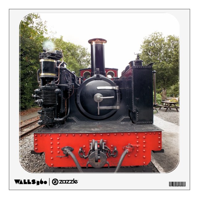 STEAM TRAINS WALL STICKER (Front)