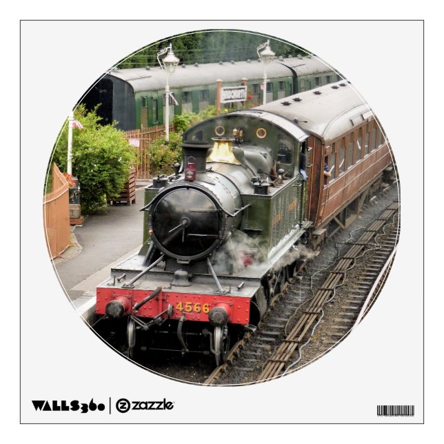 STEAM TRAINS WALL STICKER (Front)
