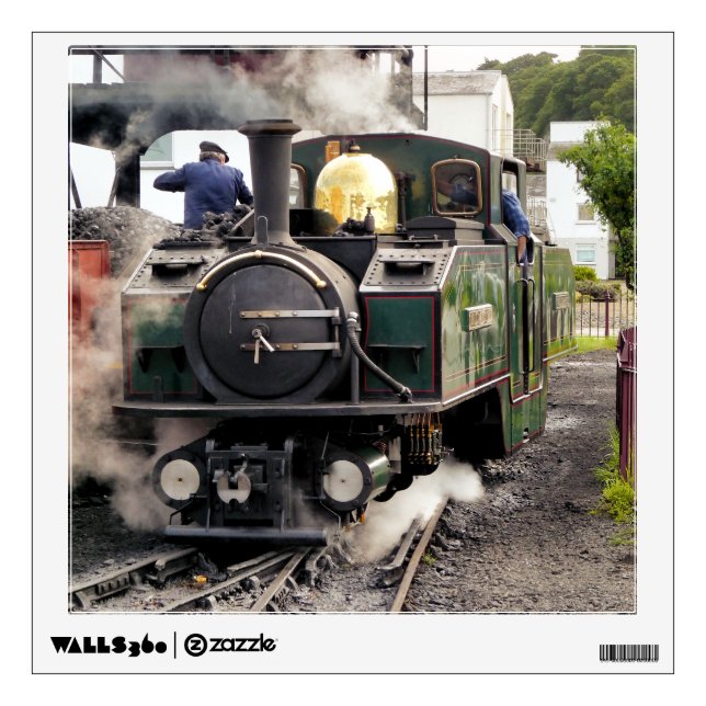 STEAM TRAINS WALL STICKER (Front)