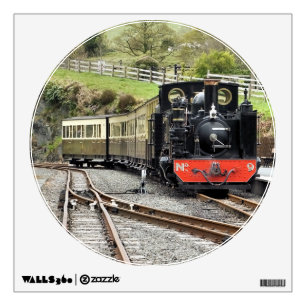 STEAM TRAINS WALL STICKER