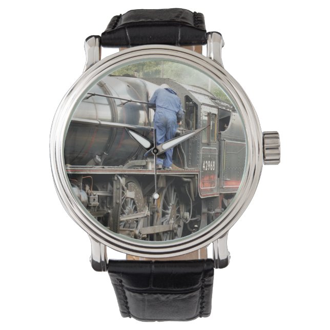 STEAM TRAINS WATCH (Front)