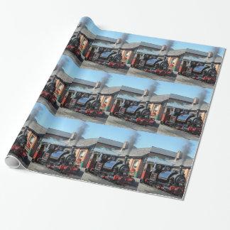 STEAM TRAINS WRAPPING PAPER