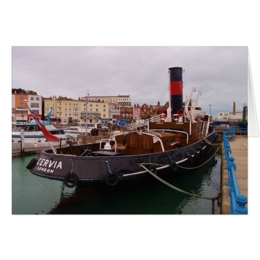 Steam Tug Cervia Cards (Front Horizontal)