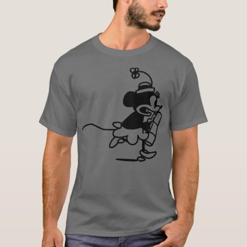 Steamboat 1928 toon Girl Mouse T_Shirt