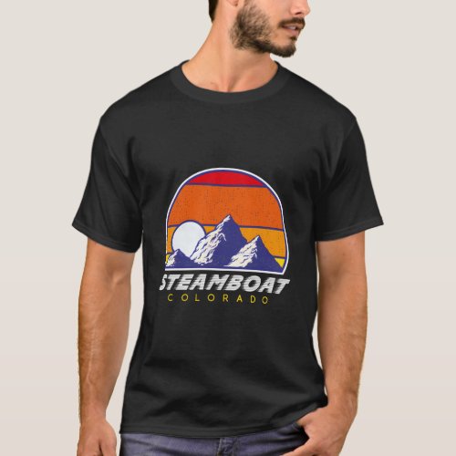 Steamboat Colorado Usa Ski T_Shirt