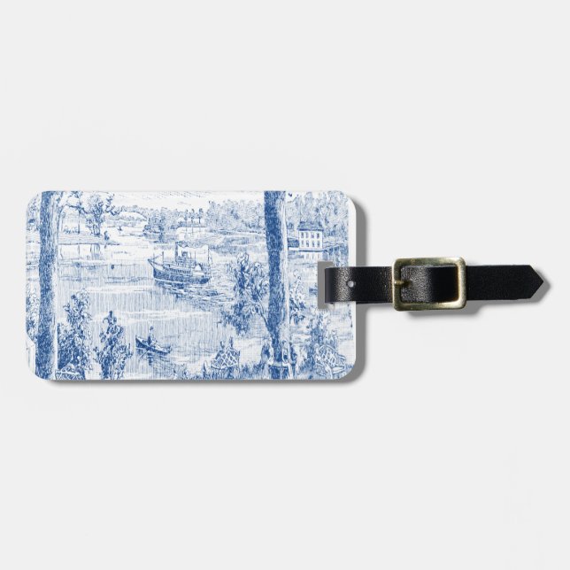 Steamboat Lake Luggage Tag (Front Horizontal)