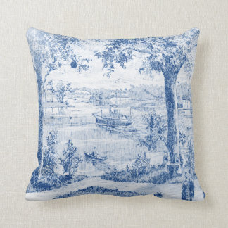 Steamboat Lake Throw Pillow