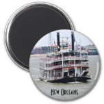 Steamboat On The Mississippi River Magnet at Zazzle