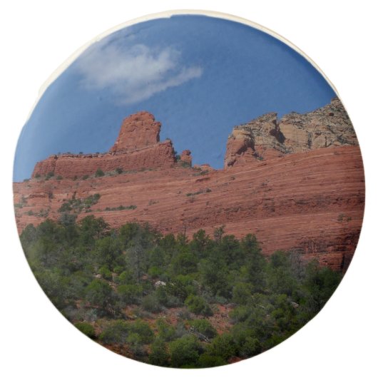 Steamboat Rock in Sedona Arizona Photography Chocolate Covered Oreo (Front)