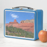 Steamboat Rock in Sedona Arizona Photography Metal Lunch Box