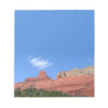 Steamboat Rock in Sedona Arizona Photography Notepad