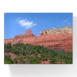 Steamboat Rock in Sedona Arizona Photography Paperweight