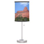 Steamboat Rock in Sedona Arizona Photography Table Lamp