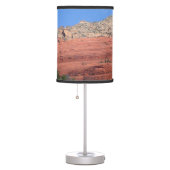 Steamboat Rock in Sedona Arizona Photography Table Lamp (Right)