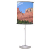 Steamboat Rock in Sedona Arizona Photography Table Lamp (Front)