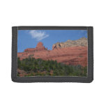 Steamboat Rock in Sedona Arizona Photography Tri-fold Wallet