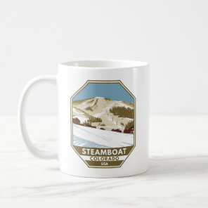 Steamboat Ski Area Winter Colorado Coffee Mug