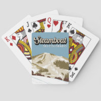 Steamboat Ski Area Winter Colorado Vintage
