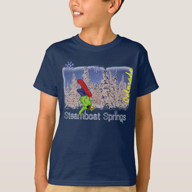 Steamboat Springs boys shirt (Front)