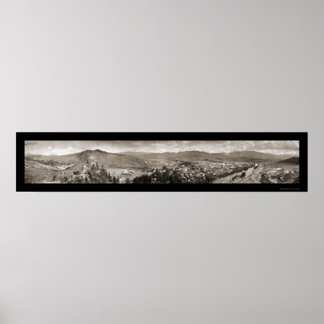 Steamboat Springs CO Photo 1909 Poster (Front)