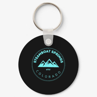 Steamboat Springs Colorado Elevated Co Mountain To Keychain