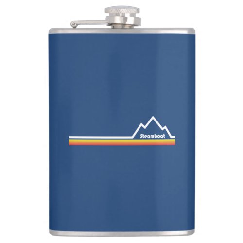 Steamboat Springs Colorado Flask