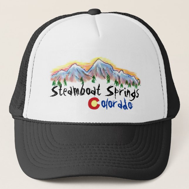 Steamboat Springs Colorado hat (Front)