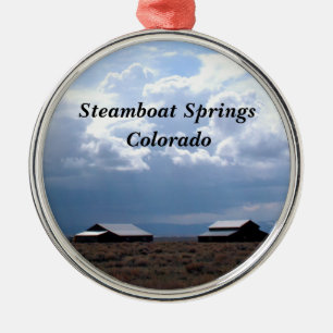 Steamboat Springs, Colorado Metal Ornament