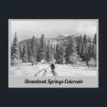 Steamboat Springs - Colorado Postcard<br><div class="desc">Beautiful landscape of Steamboat Springs in Colorado.</div>
