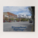 Steamboat Springs Colorado Puzzle at Zazzle