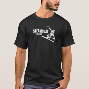 Steamboat Springs Colorado Skier T-Shirt