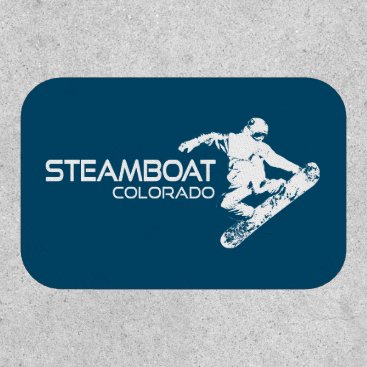 Steamboat Springs Colorado Snowboarder Patch