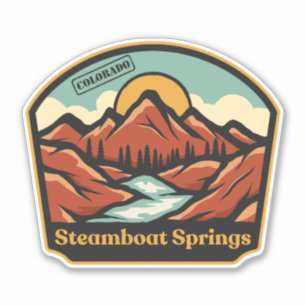 Steamboat Springs, Colorado Sticker