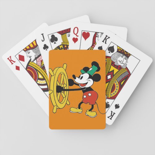 Steamboat Willie Playing Cards