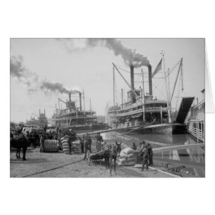 Steamboats at Vicksburg, 1910