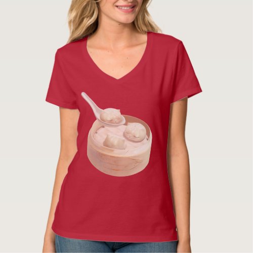 Steamed Bao Buns with Tea T_Shirt
