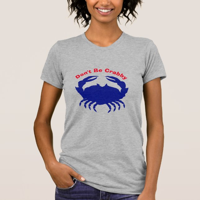 Steamed Blue Crab T-Shirt (Front)
