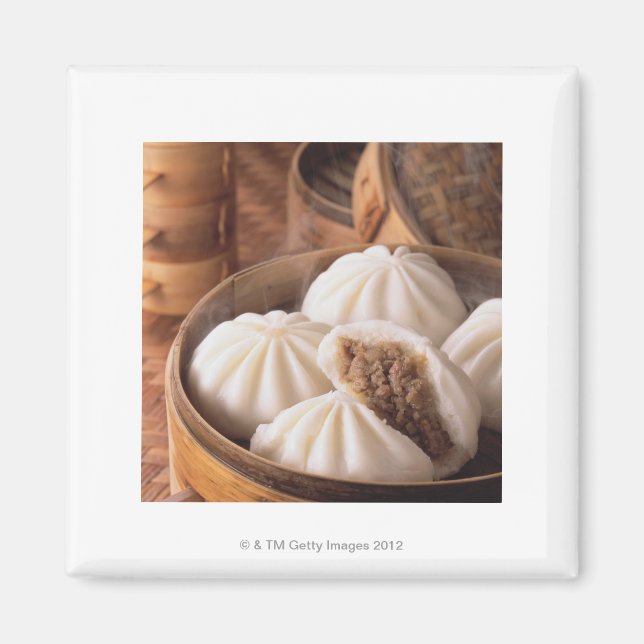 Steamed Bun Magnet (Front)