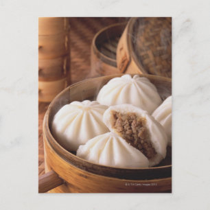 Steamed Bun Postcard